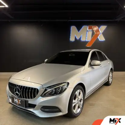 MERCEDES-BENZ-C 180-1.6 CGI 16V TURBO GASOLINA 4P AUTOMÁTICO MERCEDES-BENZ-C 180-2015