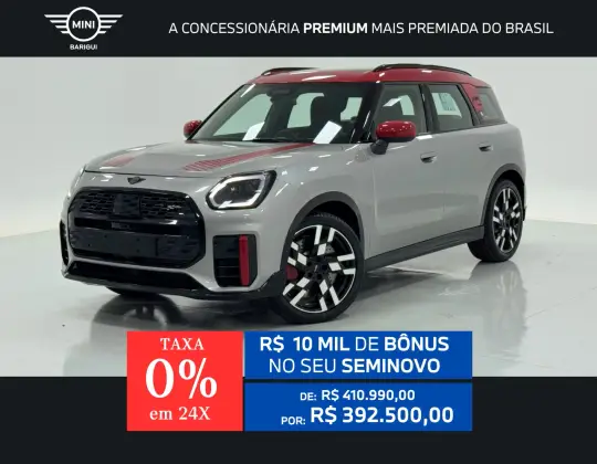 MINI COUNTRYMAN 2.0 16V TWINPOWER TURBO GASOLINA JOHN COOPER WORKS ALL4 STEPTRONIC