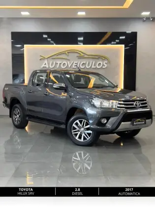 TOYOTA HILUX 2.8 SRV 4X4 CD 16V DIESEL 4P AUTOMÁTICO TOYOTA HILUX 2.8 SRV 4X4 CD 16V DIESEL 4P AUTOMÁTICO