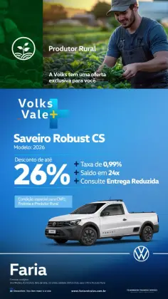 VOLKSWAGEN SAVEIRO 1.6 MSI ROBUST CS 16V FLEX 2P MANUAL