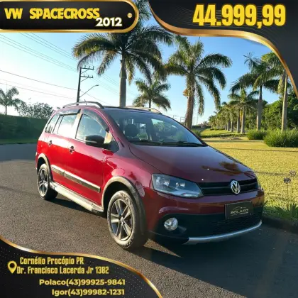 VOLKSWAGEN SPACE CROSS 1.6 MI 8V FLEX 4P MANUAL