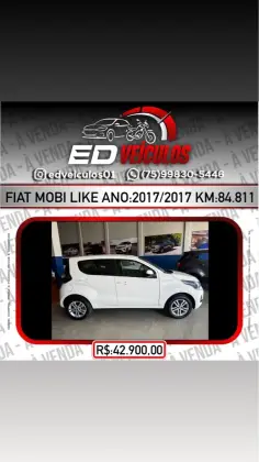 FIAT MOBI 1.0 EVO FLEX LIKE. MANUAL