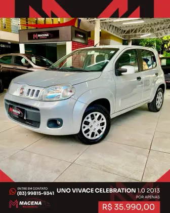 FIAT UNO 1.0 EVO VIVACE 8V FLEX 4P MANUAL