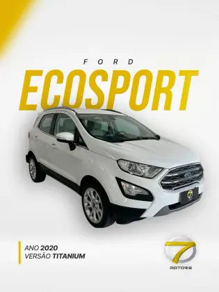 FORD ECOSPORT 1.5 TI-VCT FLEX TITANIUM AUTOMÁTICO FORD ECOSPORT 1.5 TI-VCT FLEX TITANIUM AUTOMÁTICO