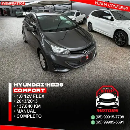 HYUNDAI HB20 1.0 COMFORT 12V FLEX 4P MANUAL HYUNDAI HB20 1.0 COMFORT 12V FLEX 4P MANUAL