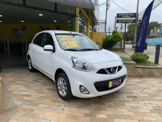 NISSAN MARCH 1.0 SV 12V FLEX 4P MANUAL NISSAN MARCH 1.0 SV 12V FLEX 4P MANUAL