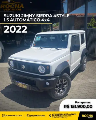 SUZUKI JIMNY 1.5 GASOLINA SIERRA 4STYLE 4X4  AUTOMÁTICO