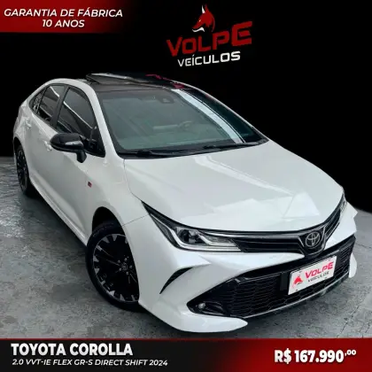 TOYOTA COROLLA 2.0 VVT-IE FLEX GR-S DIRECT SHIFT TOYOTA COROLLA 2.0 VVT-IE FLEX GR-S DIRECT SHIFT