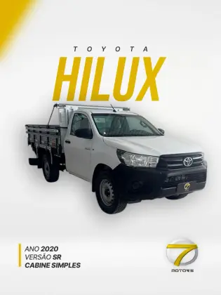 TOYOTA HILUX 2.8 4X4 CS CHASSI 16V TURBO DIESEL 2P MANUAL