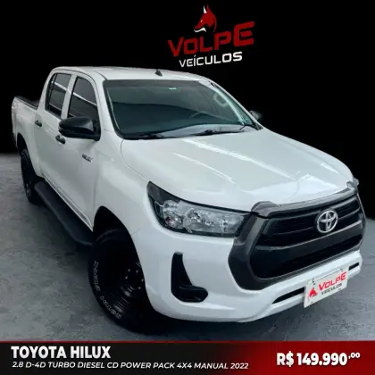 TOYOTA HILUX 2.8 D-4D TURBO DIESEL CD POWER PACK 4X4 MANUAL