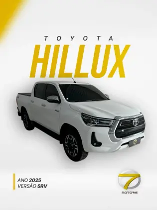 TOYOTA HILUX 2.8 D-4D TURBO DIESEL CD SRV 4X4 AUTOMÁTICO