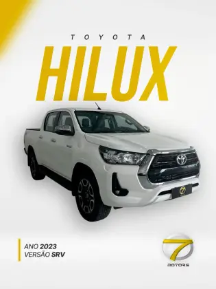 TOYOTA HILUX 2.8 D-4D TURBO DIESEL CD SRV 4X4 AUTOMÁTICO