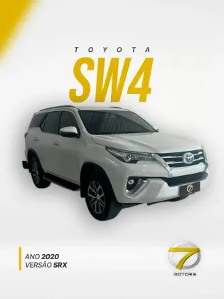 TOYOTA HILUX SW4 2.8 SRX 4X4 7 LUGARES 16V TURBO INTERCOOLER DIESEL 4P AUTOMÁTICO