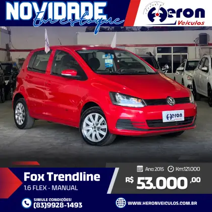 VOLKSWAGEN FOX 1.6 MSI COMFORTLINE 8V FLEX 4P MANUAL