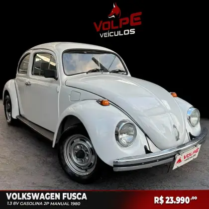 VOLKSWAGEN FUSCA 1.3 L 8V GASOLINA 2P MANUAL