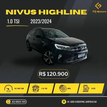 VOLKSWAGEN NIVUS 1.0 200 TSI TOTAL FLEX HIGHLINE AUTOMÁTICO
