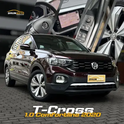 VOLKSWAGEN T-CROSS 1.0 200 TSI TOTAL FLEX COMFORTLINE AUTOMÁTICO