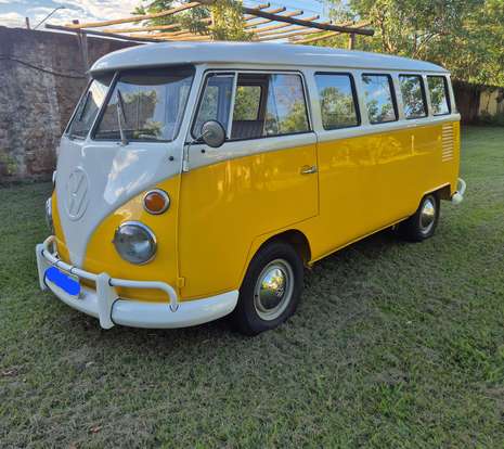 VOLKSWAGEN-KOMBI-1.5 LUXO 8V GASOLINA 3P MANUAL VOLKSWAGEN-KOMBI-1975