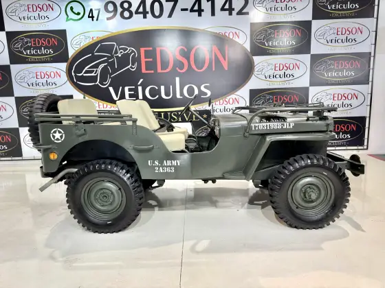 WILLYS JEEP 2.5 8V GASOLINA 2P MANUAL