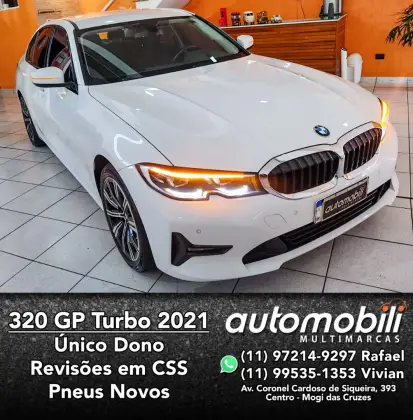 BMW 320i 2.0 16V TURBO GASOLINA GP AUTOMÁTICO
