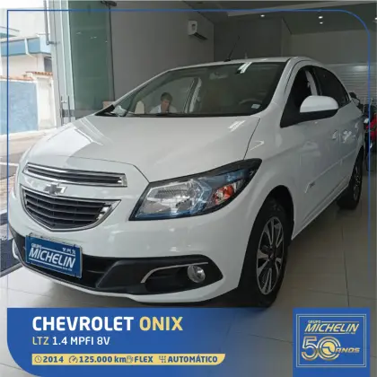 CHEVROLET ONIX 1.4 MPFI LTZ 8V FLEX 4P AUTOMÁTICO