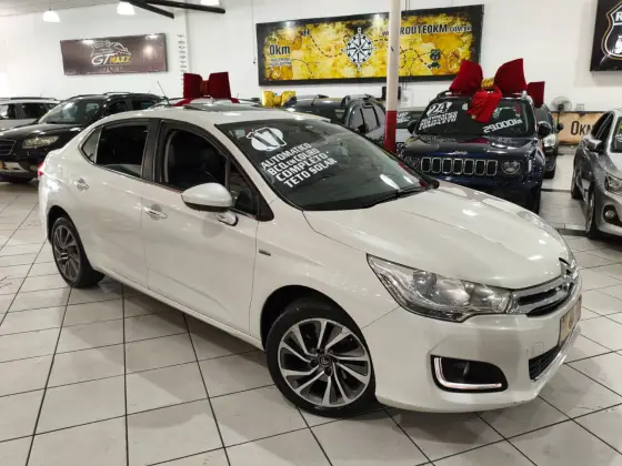 CITROËN C4 LOUNGE 1.6 EXCLUSIVE 16V TURBO FLEX 4P AUTOMÁTICO