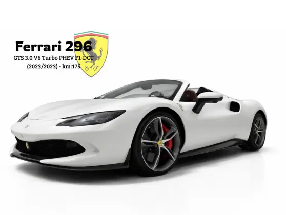 FERRARI 296 GTS 3.0 V6 TURBO PHEV F1-DCT