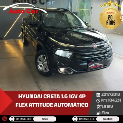 FIAT TORO 1.8 16V EVO FLEX FREEDOM AT6