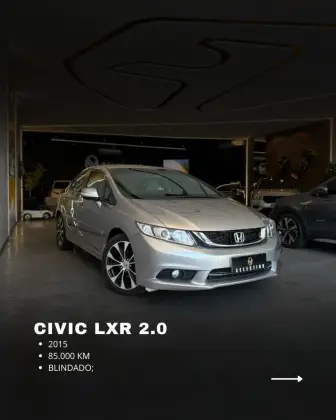 HONDA CIVIC 2.0 LXR 16V FLEX 4P AUTOMÁTICO HONDA CIVIC 2.0 LXR 16V FLEX 4P AUTOMÁTICO