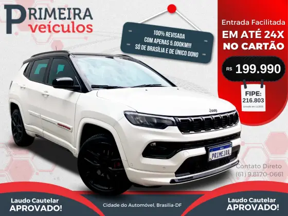 JEEP COMPASS 2.0 HURRICANE 4 TURBO GASOLINA BLACKHAWK AT9