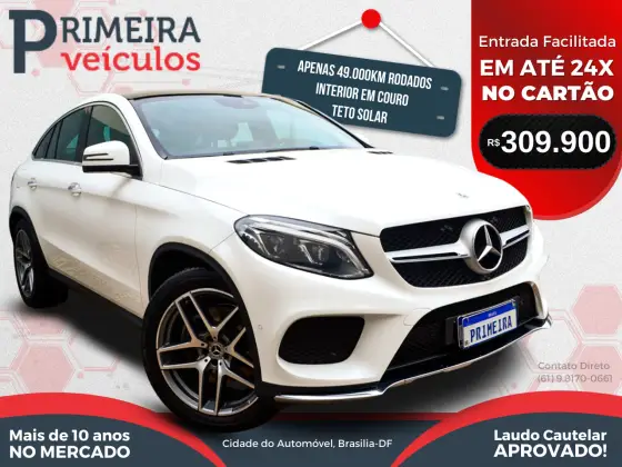 MERCEDES-BENZ GLE 400 3.0 V6 GASOLINA HIGHWAY COUPÉ 4MATIC 9G-TRONIC MERCEDES-BENZ GLE 400 3.0 V6 GASOLINA HIGHWAY COUPÉ 4MATIC 9G-TRONIC