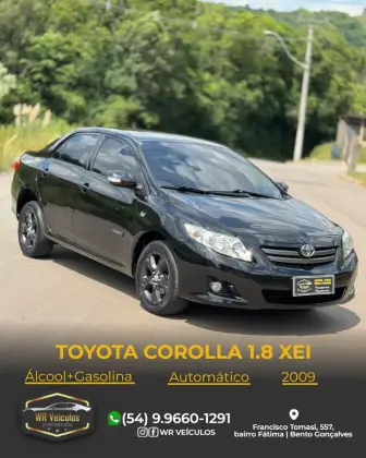 TOYOTA COROLLA 1.8 XEI 16V FLEX 4P AUTOMÁTICO TOYOTA COROLLA 1.8 XEI 16V FLEX 4P AUTOMÁTICO
