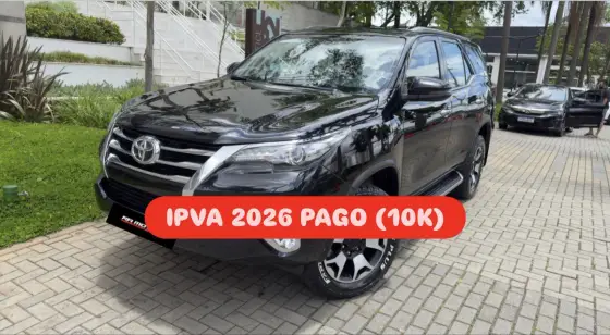 TOYOTA HILUX SW4 2.8 SRX 4X4 7 LUGARES 16V TURBO INTERCOOLER DIESEL 4P AUTOMÁTICO