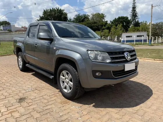 VOLKSWAGEN AMAROK 2.0 TRENDLINE 4X4 CD 16V TURBO INTERCOOLER DIESEL 4P AUTOMÁTICO