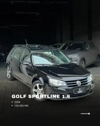 VOLKSWAGEN GOLF 1.6 MI SPORTLINE 8V FLEX 4P MANUAL