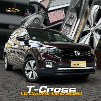 VOLKSWAGEN T-CROSS 1.0 200 TSI TOTAL FLEX COMFORTLINE AUTOMÁTICO