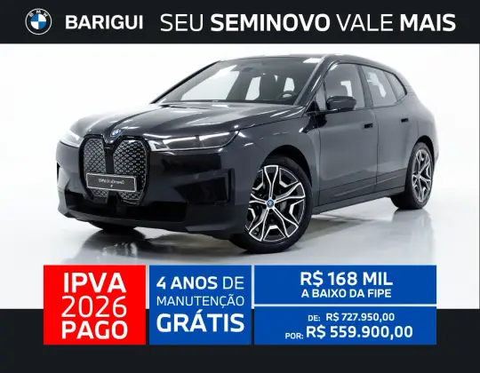 BMW iX ELÉTRICO XDRIVE40