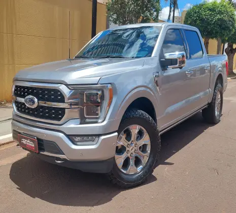 FORD F-150 5.0 V8 GASOLINA CD PLATINUM FX4 AUTOMÁTICO