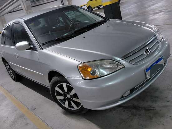 HONDA-CIVIC-1.7 LX 16V GASOLINA 4P AUTOMÁTICO HONDA-CIVIC-2003
