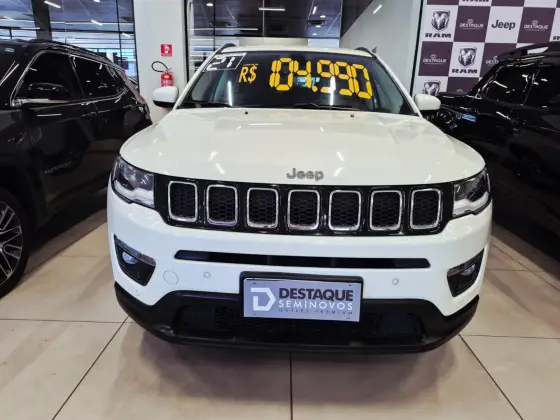 JEEP COMPASS 2.0 16V FLEX LONGITUDE AUTOMÁTICO JEEP COMPASS 2.0 16V FLEX LONGITUDE AUTOMÁTICO
