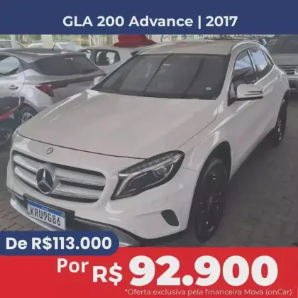 MERCEDES-BENZ GLA 200 1.6 CGI ADVANCE 16V TURBO FLEX 4P AUTOMÁTICO