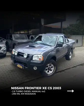 NISSAN FRONTIER 2.8 XE 4X2 CS TURBO ELETRONIC DIESEL 2P MANUAL NISSAN FRONTIER 2.8 XE 4X2 CS TURBO ELETRONIC DIESEL 2P MANUAL