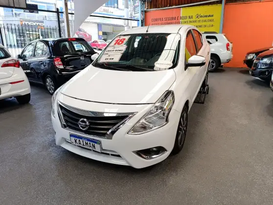 NISSAN VERSA 1.6 16V FLEXSTART UNIQUE 4P XTRONIC NISSAN VERSA 1.6 16V FLEXSTART UNIQUE 4P XTRONIC