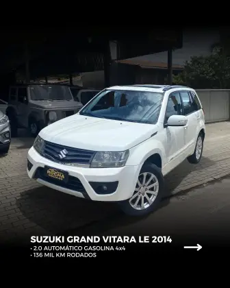 SUZUKI GRAND VITARA 2.0 LIMITED EDITION 4X4 16V GASOLINA 4P AUTOMÁTICO SUZUKI GRAND VITARA 2.0 LIMITED EDITION 4X4 16V GASOLINA 4P AUTOMÁTICO