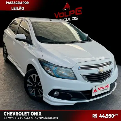 CHEVROLET ONIX 1.4 MPFI LTZ 8V FLEX 4P AUTOMÁTICO CHEVROLET ONIX 1.4 MPFI LTZ 8V FLEX 4P AUTOMÁTICO