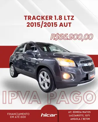 CHEVROLET TRACKER 1.8 MPFI LTZ 4X2 16V FLEX 4P AUTOMÁTICO