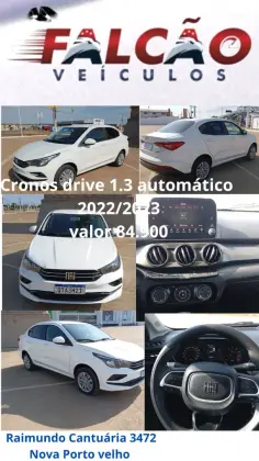 FIAT CRONOS 1.3 FIREFLY FLEX DRIVE CVT