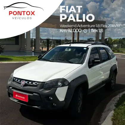 FIAT PALIO 1.8 MPI ADVENTURE WEEKEND 16V FLEX 4P MANUAL