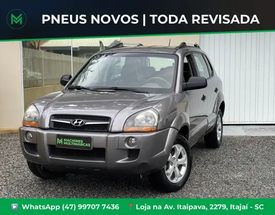 HYUNDAI TUCSON 2.0 MPFI GL 16V 142CV 2WD GASOLINA 4P MANUAL