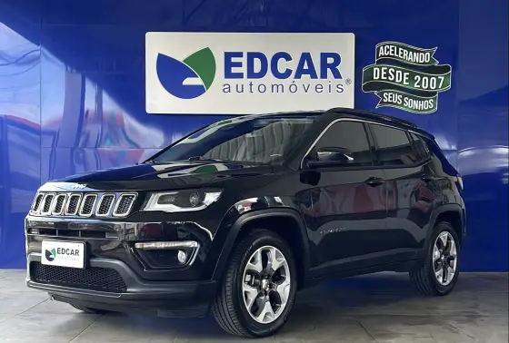 JEEP COMPASS 2.0 16V FLEX LONGITUDE AUTOMÁTICO JEEP COMPASS 2.0 16V FLEX LONGITUDE AUTOMÁTICO